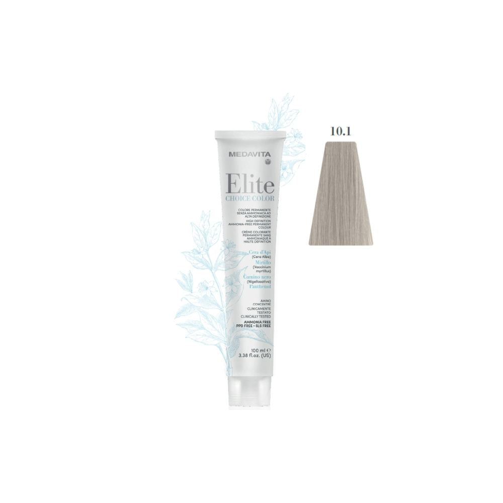 Medavita Choice Color Elite – 10.1 Ash Platinum Very Light Blonde