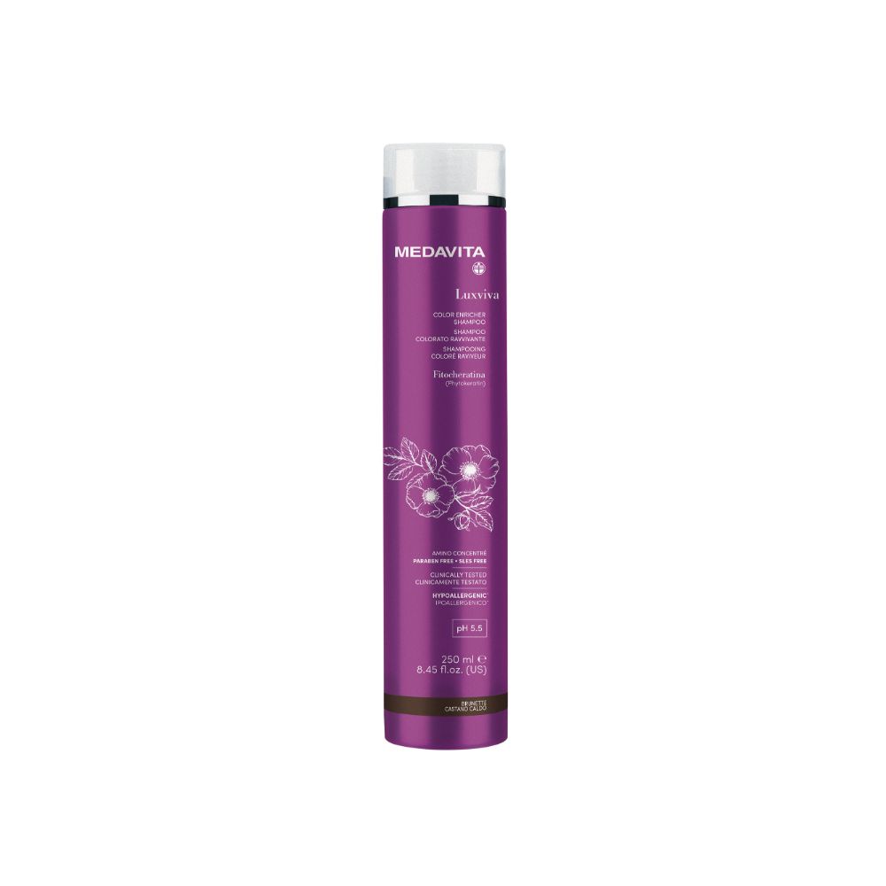 Medavita Luxviva Color Enricher Shampoo – Brunette