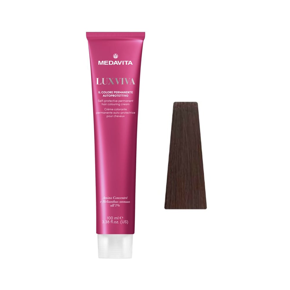 Medavita Luxviva Permanent Hair Colour – 6NW Natural Warm Dark Blonde