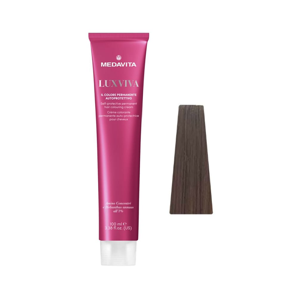 Medavita Luxviva Permanent Hair Colour – 7.13 Golden Ash Blond