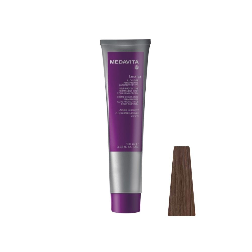Medavita Luxviva Permanent Hair Colour – 8COOL Cool Light Blond
