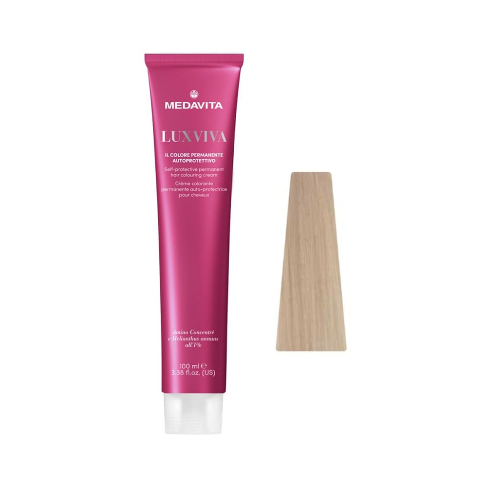 Medavita Luxviva Permanent Hair Colour – 900 Super High Lift Very Light Blonde