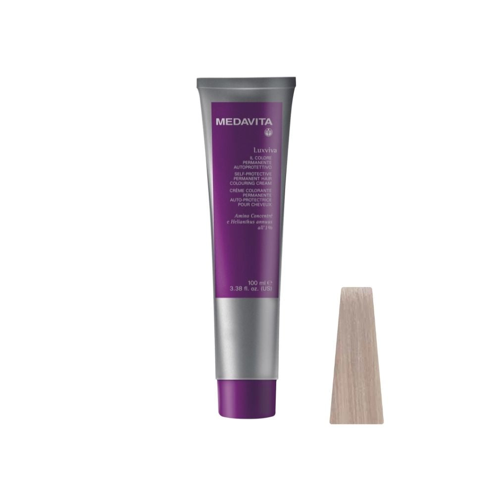 Medavita Luxviva Permanent Hair Colour – 901S Slightly Ash Very Light Blond