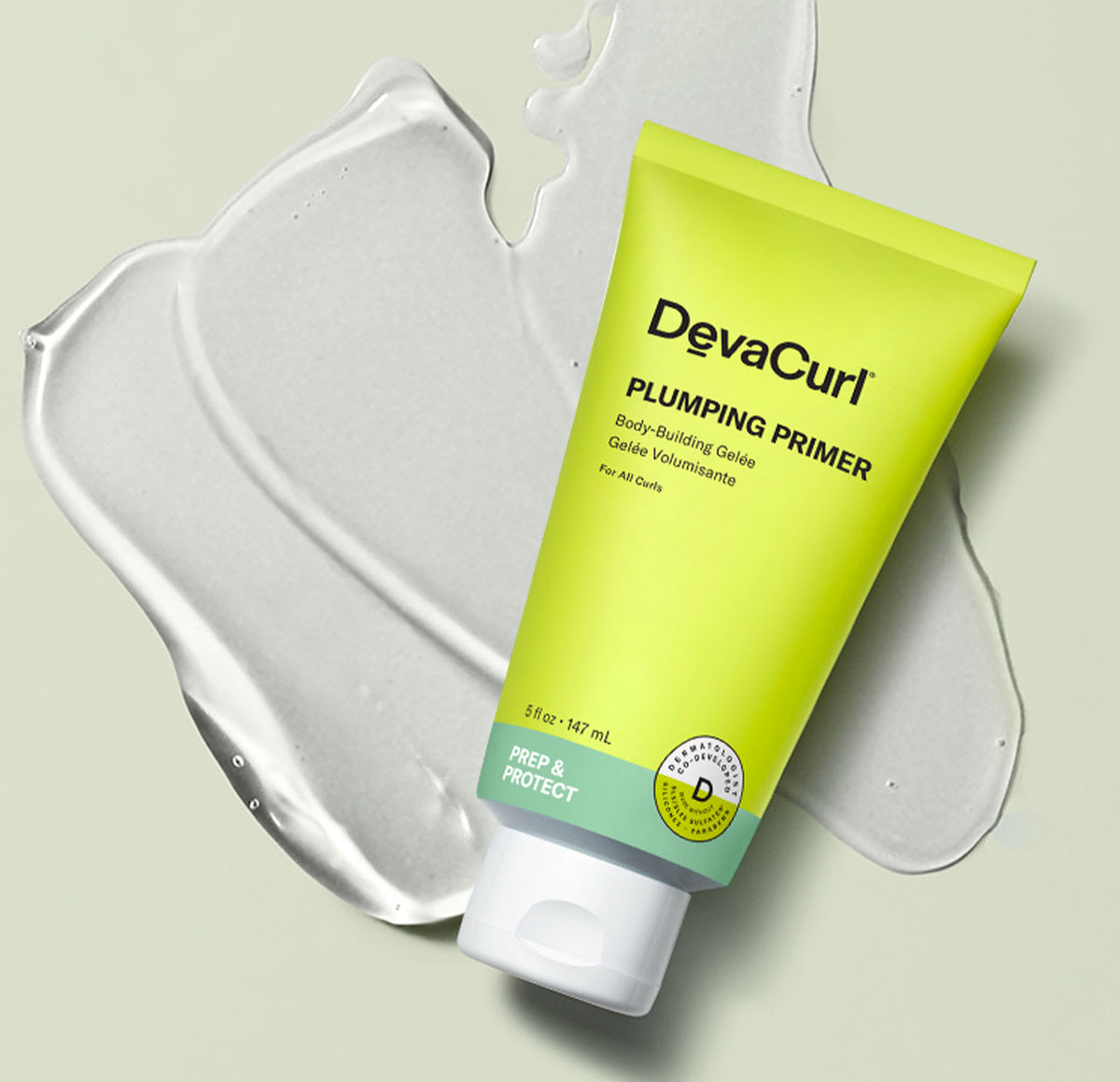 DevaCurl Plumping Primer – Body-Building Styling Gelée | 147 ml
