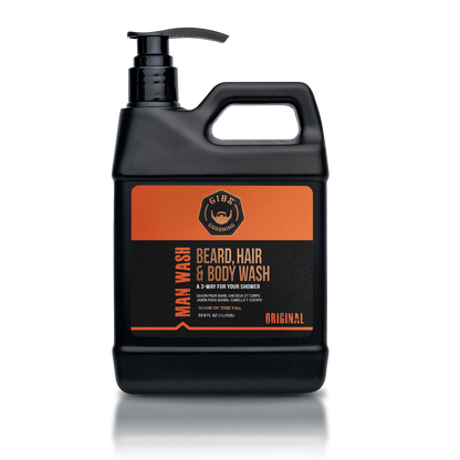 Man Wash BHB Beard, Hair & Body Wash