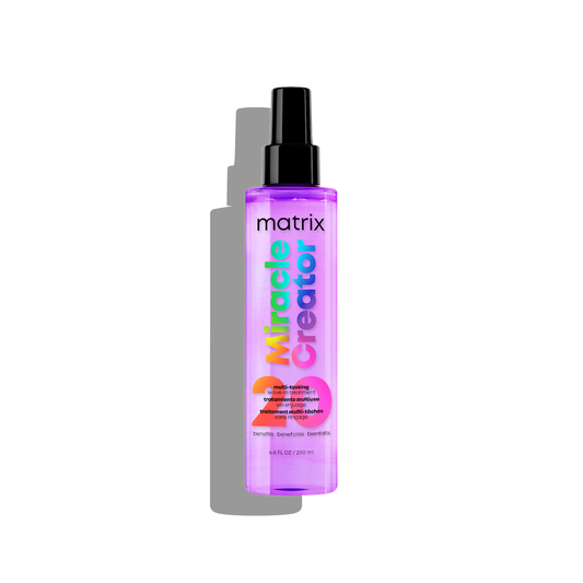 Matrix Miracle Creator Multi-Tasking Treatment – current lilac livery, 200 ml spray bottle, front label