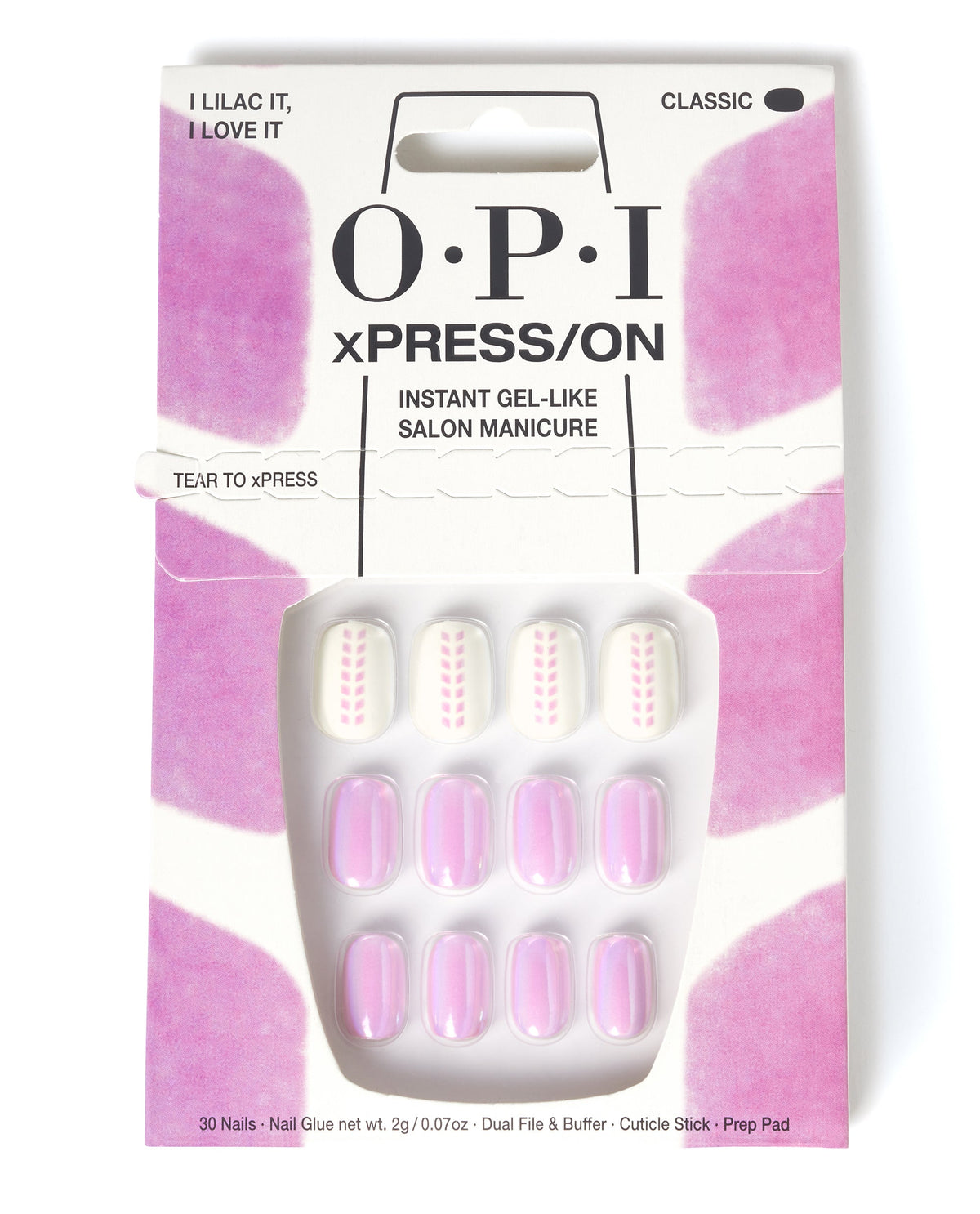 OPI xPRESS/ON — I Lilac It, I Love It, official OPI product image