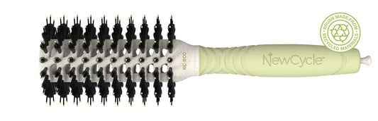 Olivia Garden NewCycle Styling Round Smoothing Brush — product on a plain white background