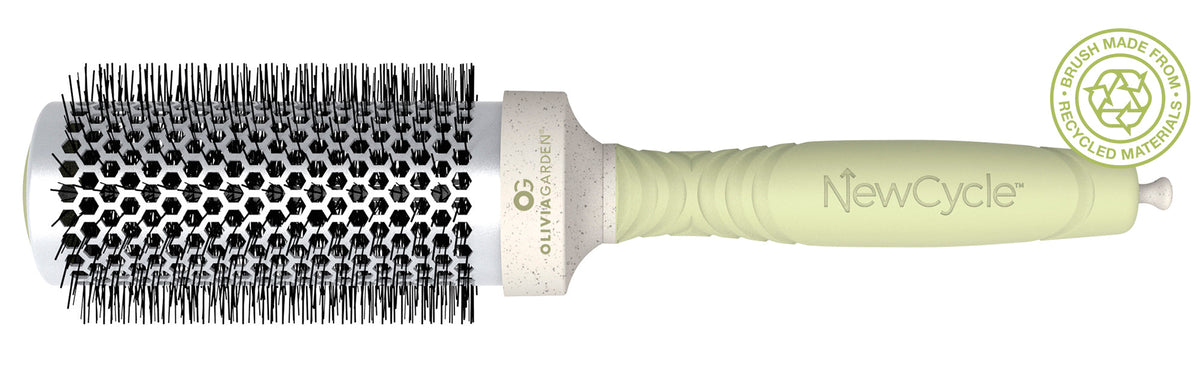 Olivia Garden NewCycle Thermal Round Brush — 45 mm (1 5/8"), plain white background