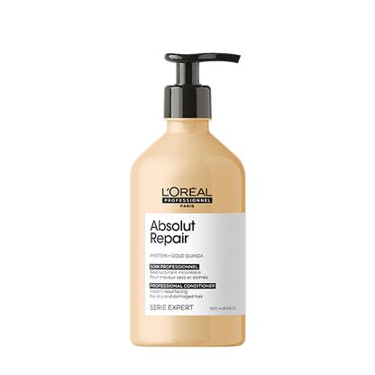 L’Oréal Professionnel Absolut Repair Conditioner – Lightweight Restorative Care for Damaged Hair | L’Oréal Professionnel | ProHair.ca