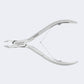 Silkline Professional Cuticle Nipper – 4 in Stainless Steel with Double Springs and Box Joint – NSE2001NC / Pince à cuticules Silkline - demi-mâchoire 5 mm, acier inoxydable - NSE2001NC