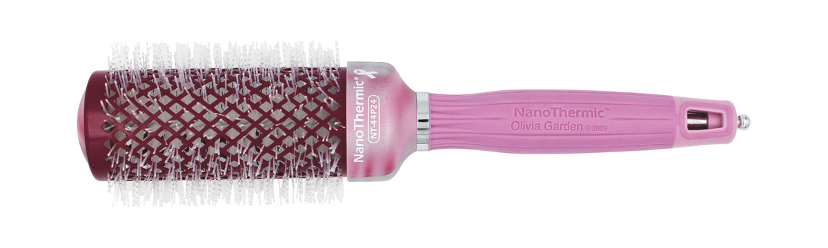 Olivia Garden NanoThermic Round Brush — 44 mm (1 3/4"), plain white background