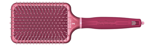 Olivia Garden NanoThermic Large Paddle Brush — product on a plain white background