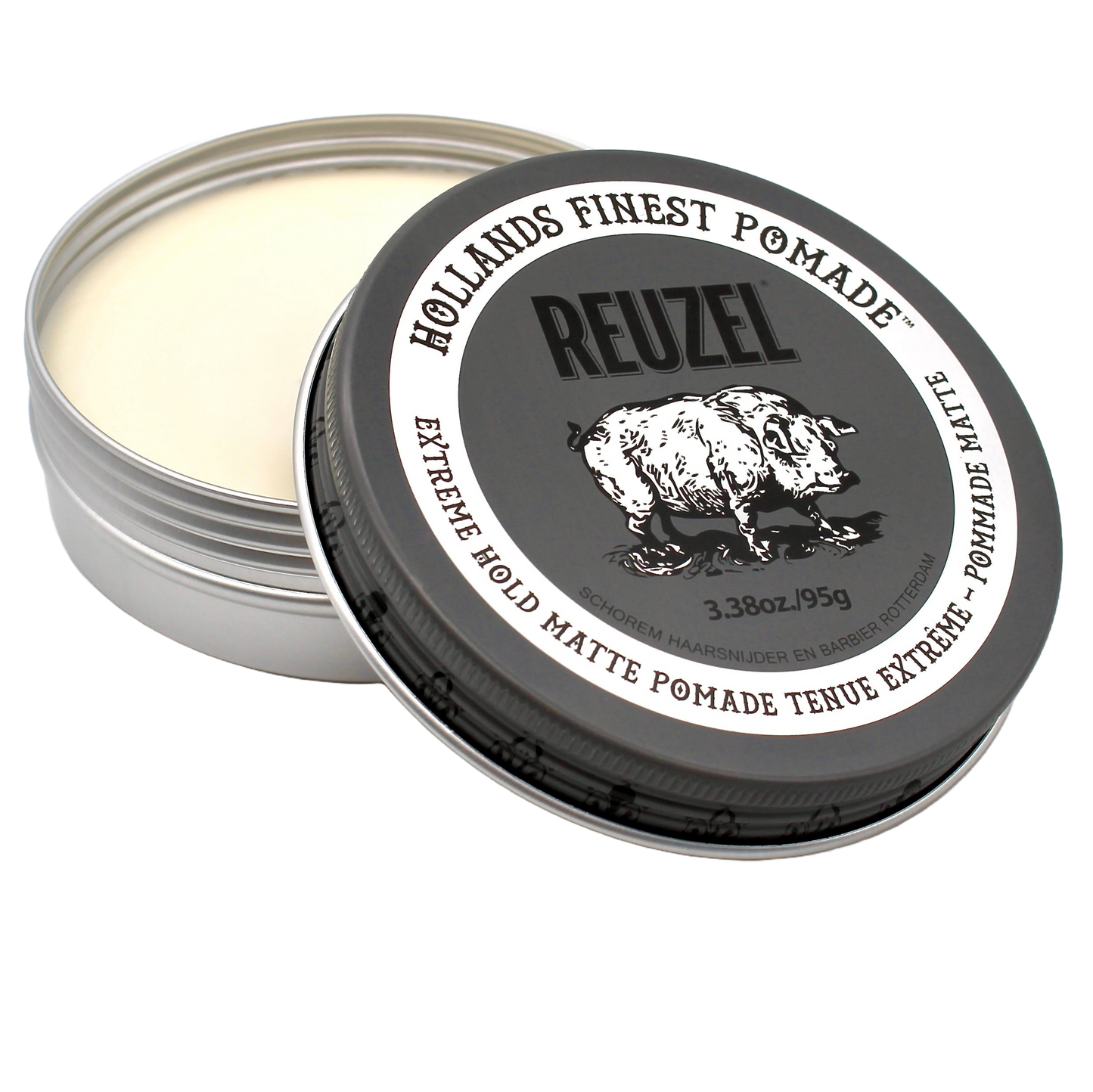 Reuzel Extreme Hold Matte Pomade – Maximum Hold – current official package, 95g