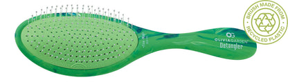 Olivia Garden OG Marble Detangling Brush — Fine to medium, plain white background