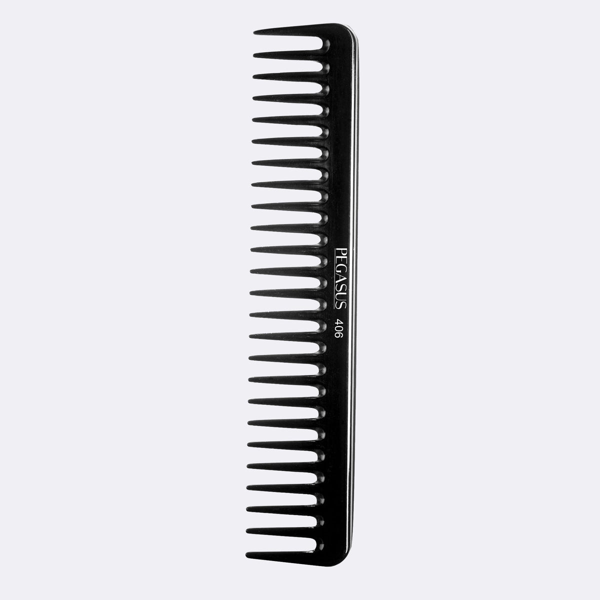 Pegasus 406 Styling Comb – hard rubber comb