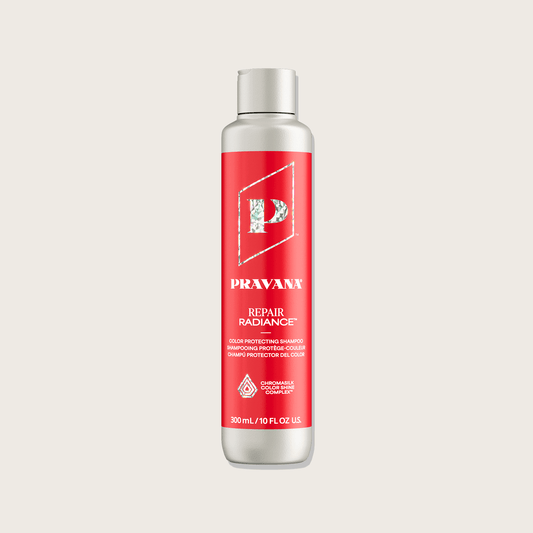 Pravana Repair Radiance Restorative Shampoo 300 ml, the shampoo half of the 300 ml duo