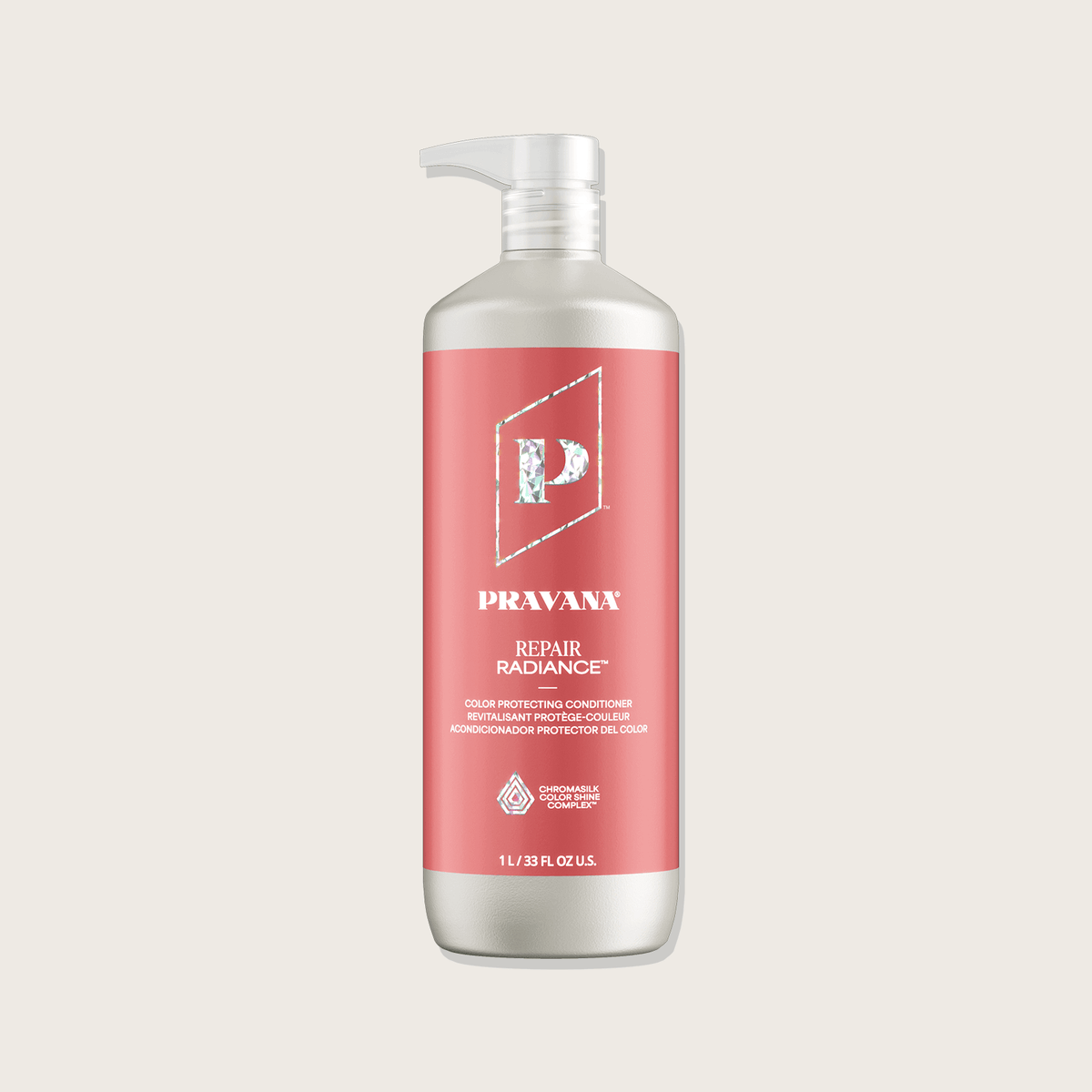 Pravana Repair Radiance Restorative Conditioner 976 ml, the conditioner half of the 976 ml duo