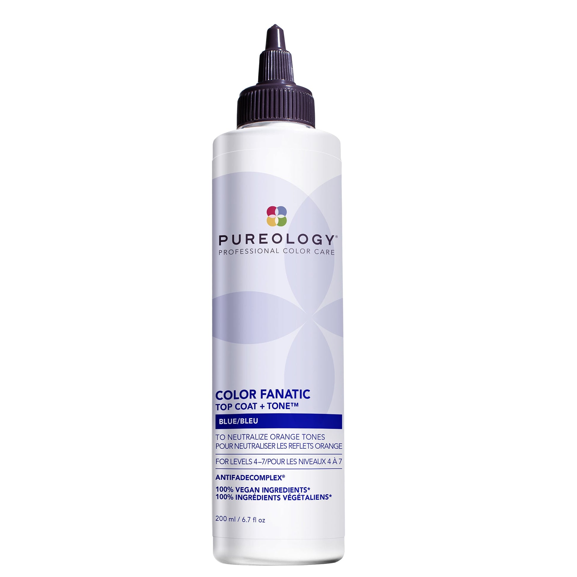 Pureology Color Fanatic Top Coat Tone Blue – front packshot on white