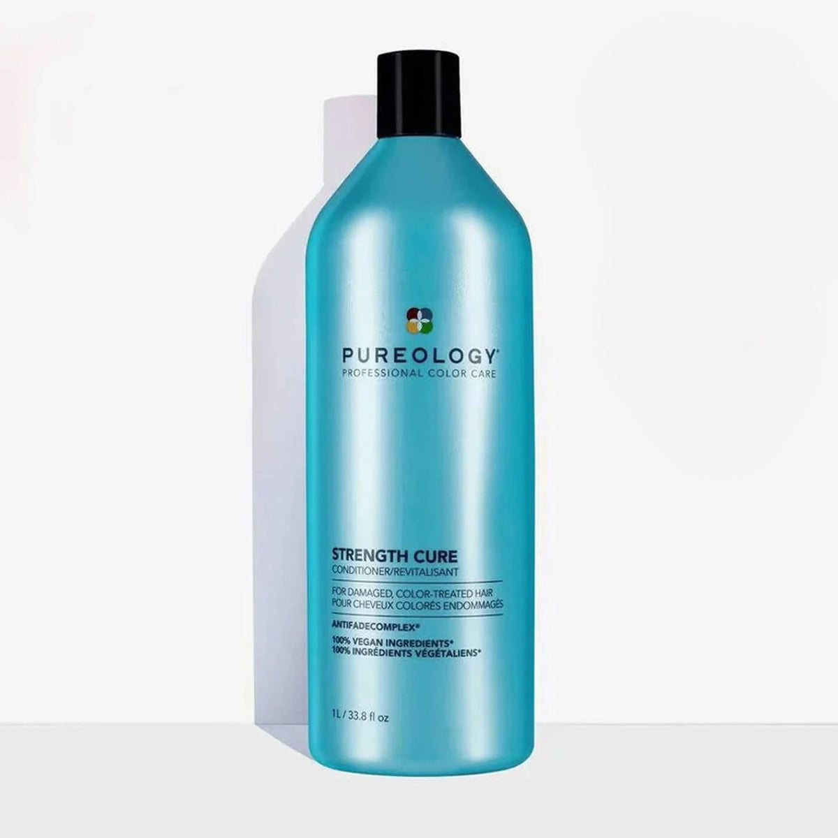 Pureology Strength Cure Shampoo and Conditioner Duo 1L – conditioner bottle, front packshot on white
