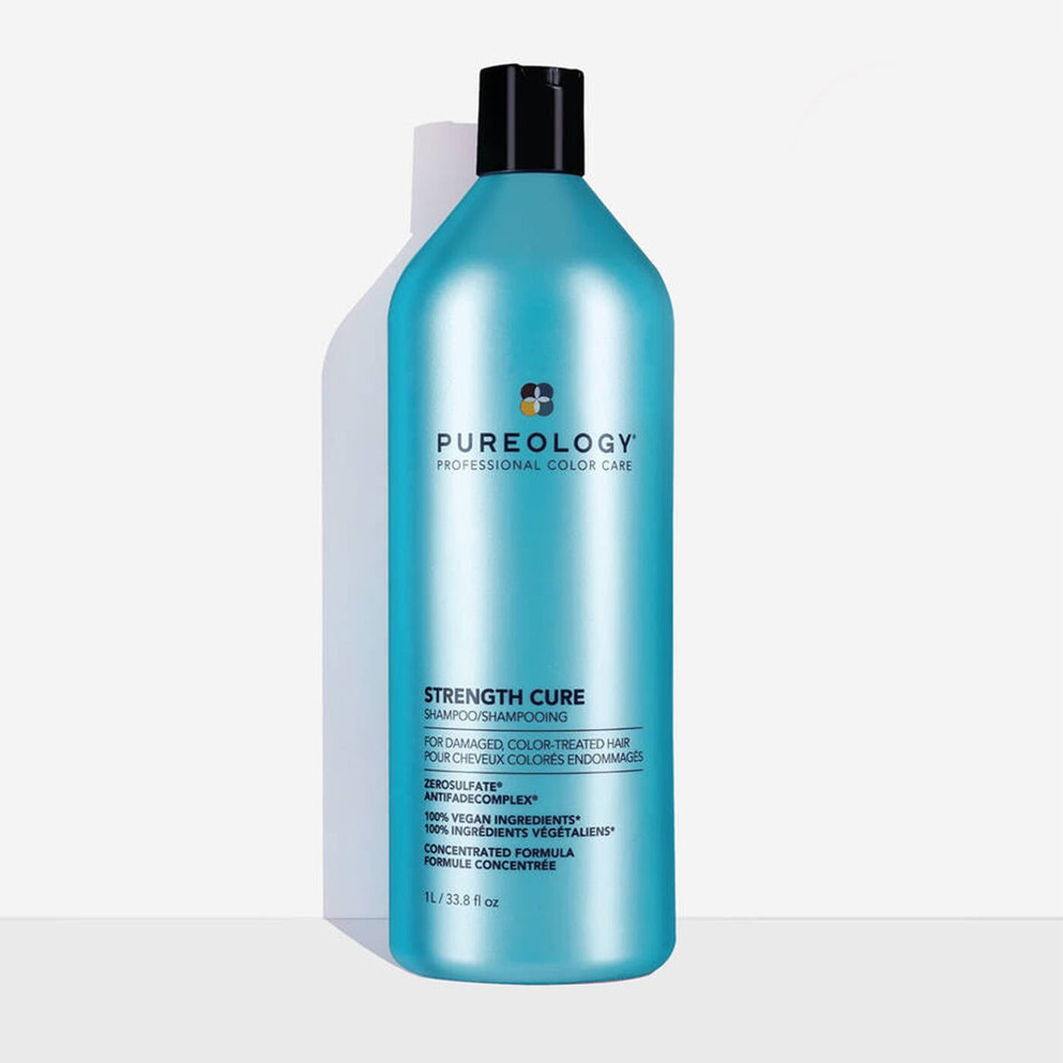 Pureology Strength Cure Shampoo 1L – front packshot on white