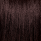 Pravana ChromaSilk Permanent Creme Hair Color — shade 3NTV dark neutral violet brown, hair swatch showing the finished tone