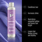 Pravana Perfect Blonde Neutralizing Conditioner — new-livery perfect blonde conditioner benefits frame showing the current 300 ml bottle