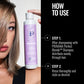 Pravana Perfect Blonde Neutralizing Conditioner — new-livery perfect blonde conditioner use frame showing the current 300 ml bottle