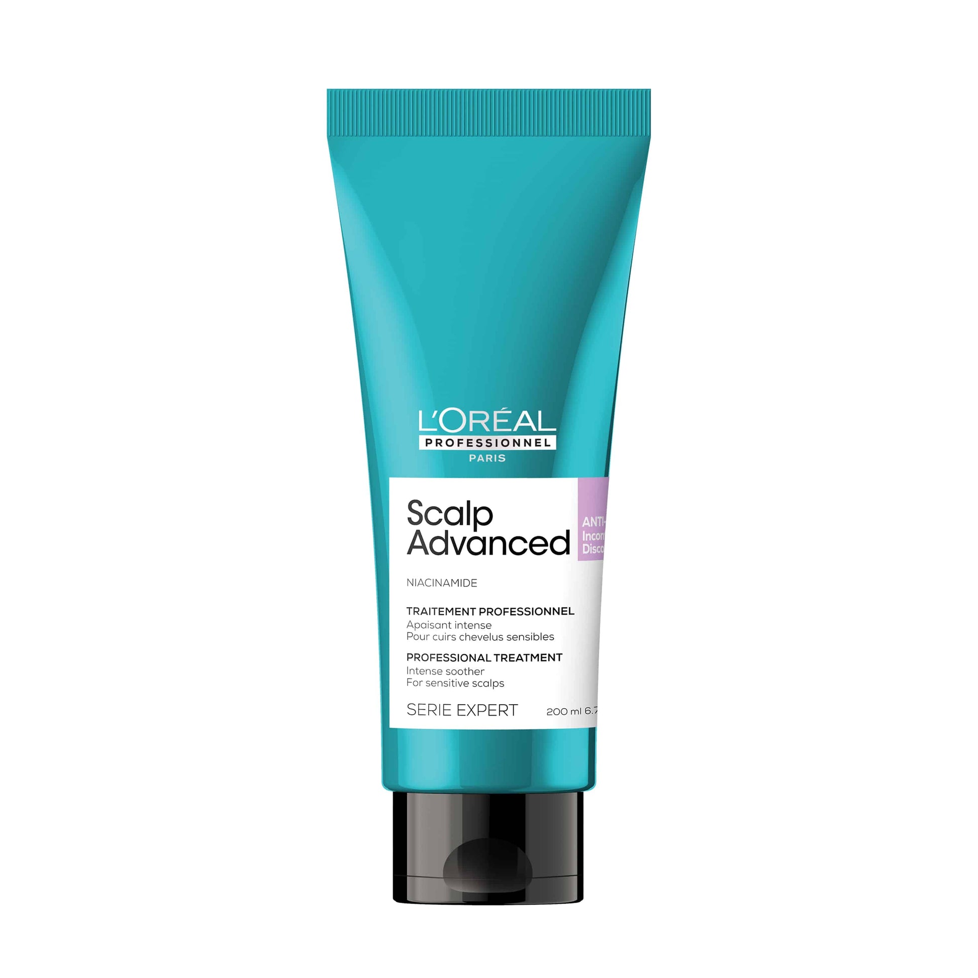 L'Oréal Professionnel Scalp Advanced Cosmic Collection Set — the 200 ml intense soother anti-discomfort leave-in treatment included in the box
