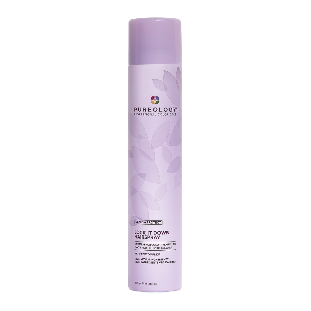 Pureology Style + Protect Lock It Down Hairspray – front packshot on white