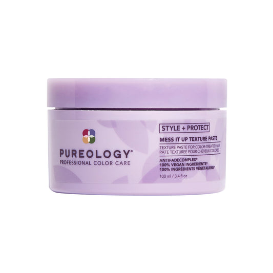 Pureology Style + Protect Mess It Up Texture Paste – front packshot on white