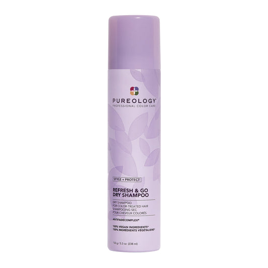 Pureology Style + Protect Refresh & Go Dry Shampoo – front packshot on white