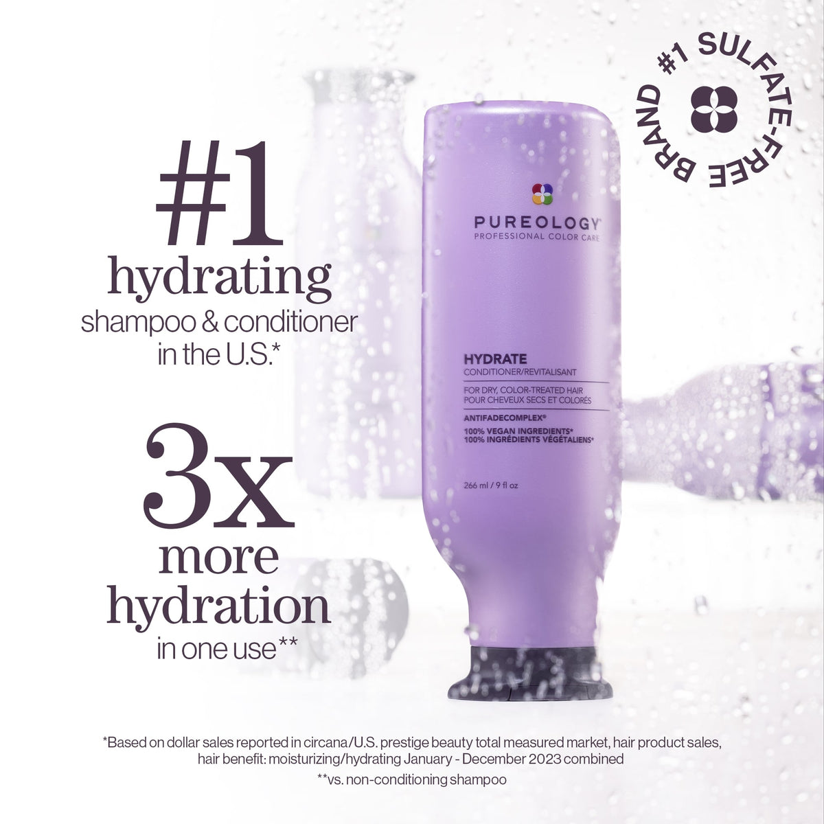 Pureology Hydrate Conditioner – key benefits