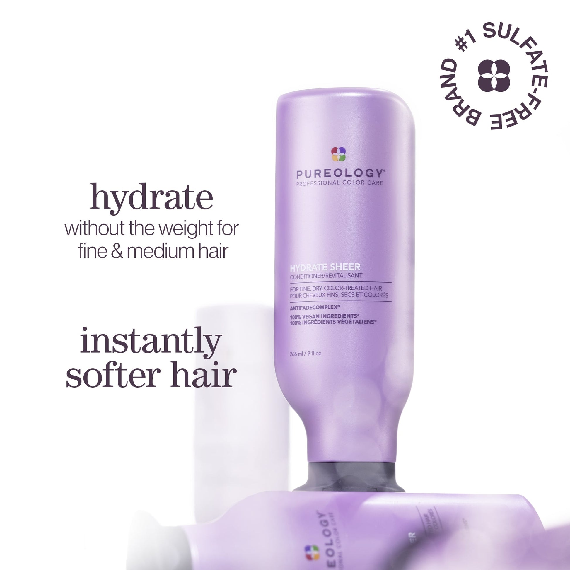 Pureology Hydrate Sheer Conditioner – key benefits