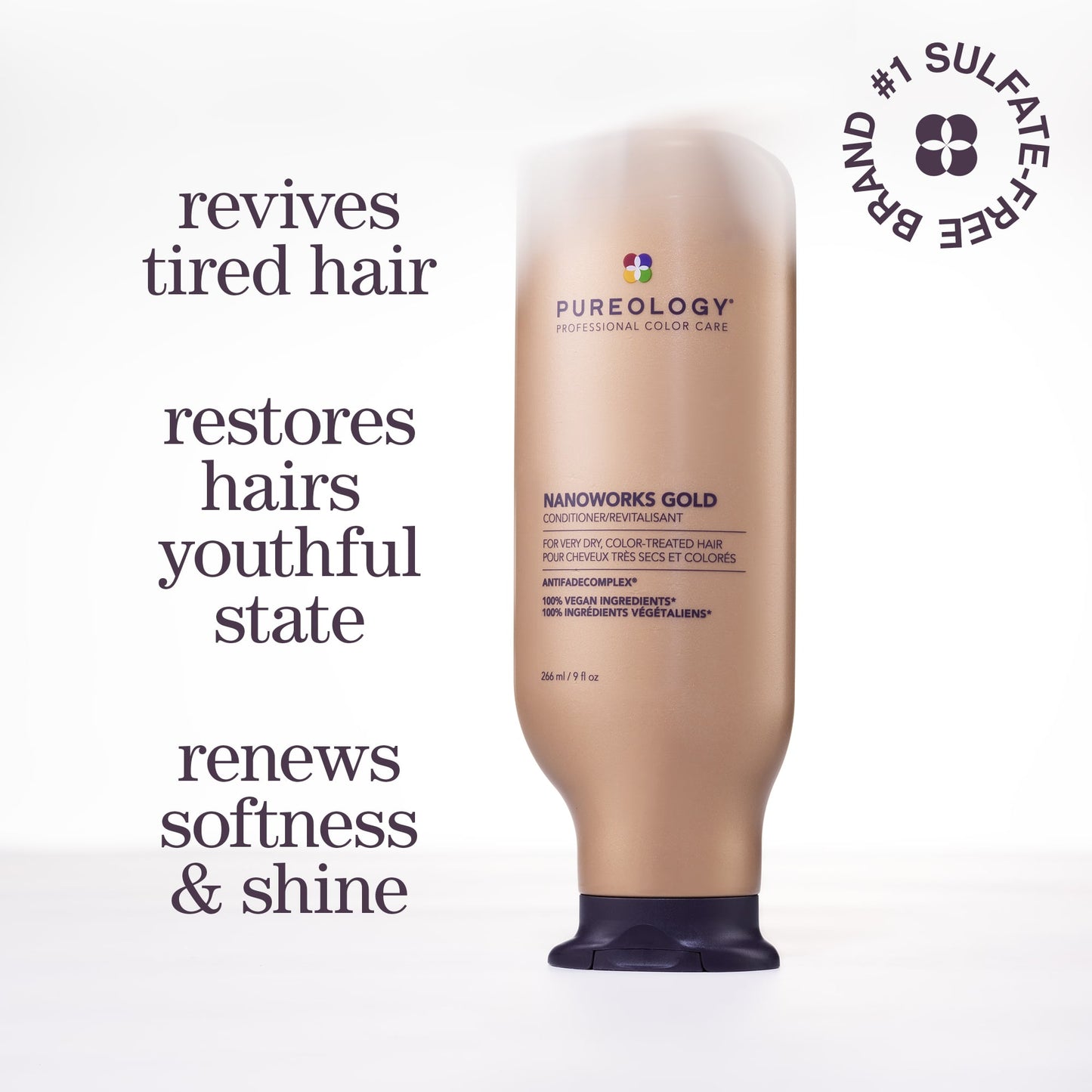 Pureology Nanoworks Gold Conditioner – key benefits