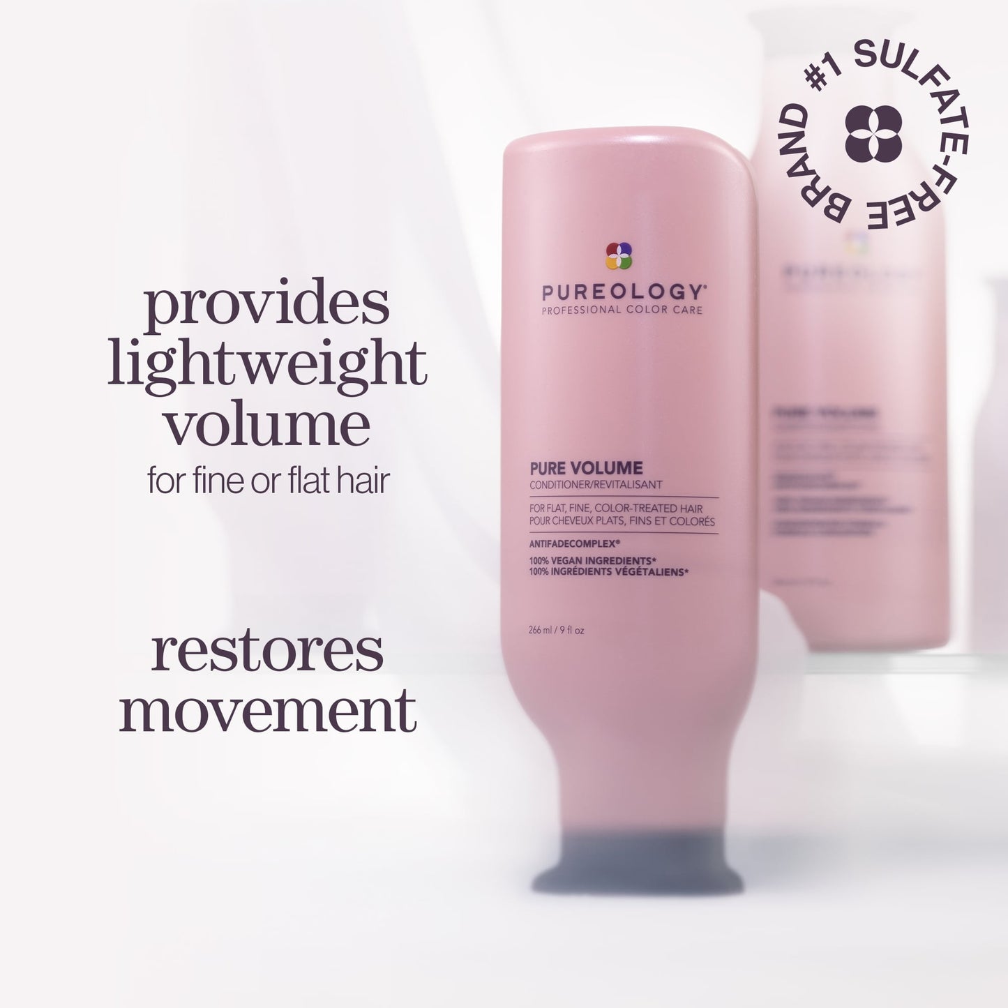 Pureology Pure Volume Conditioner – key benefits