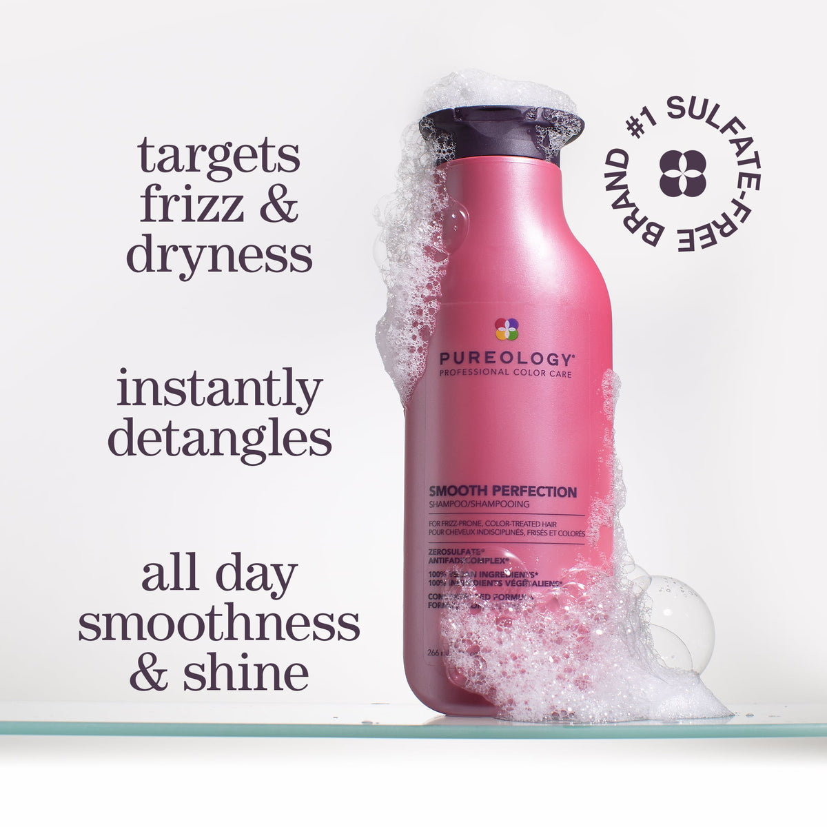 Pureology Smooth Perfection Shampoo – key benefits