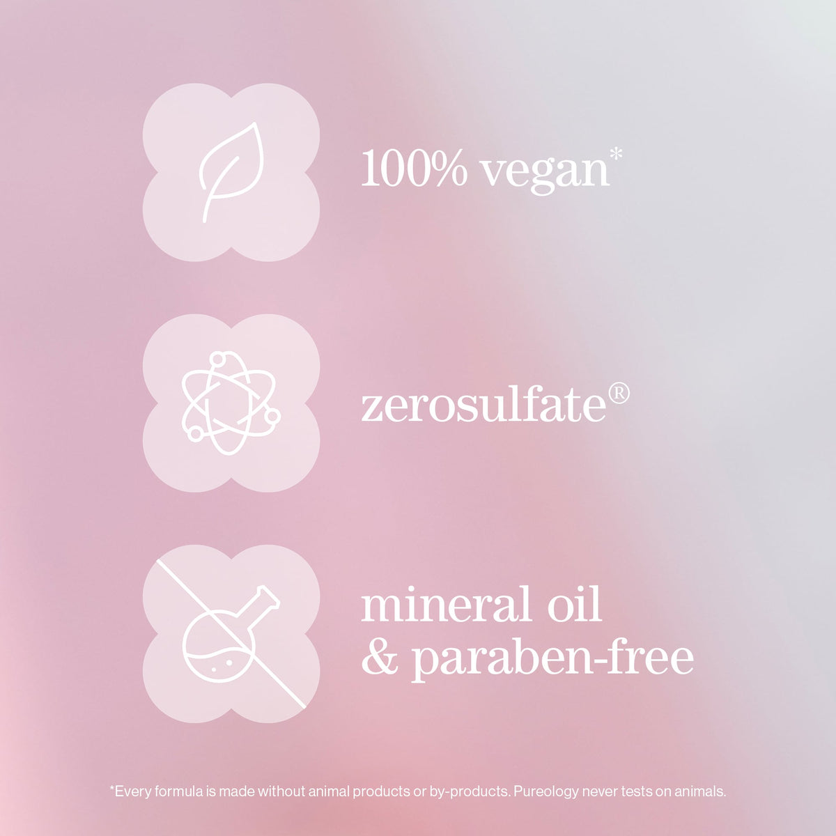 Pureology Pure Volume Shampoo – free-of and sustainability commitments