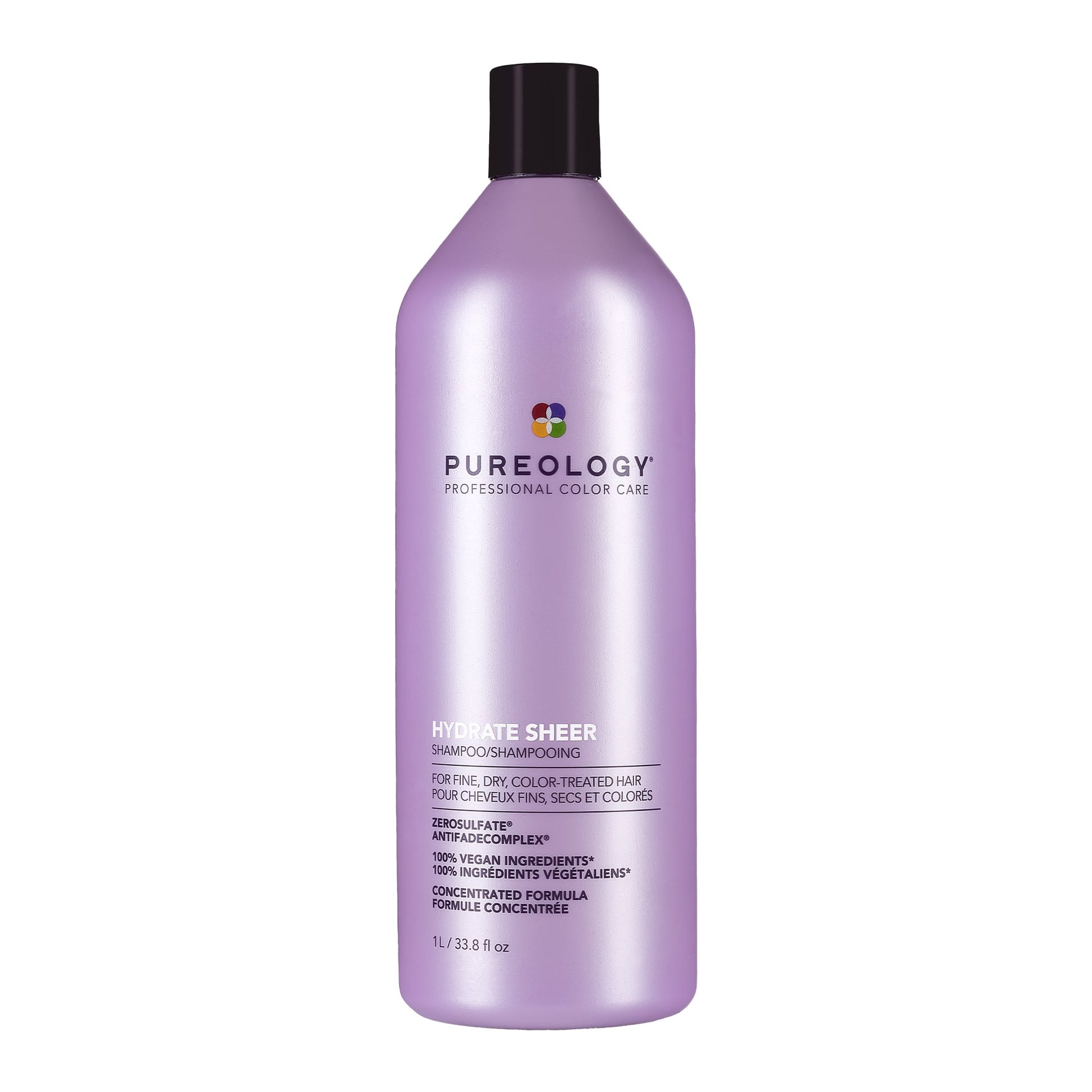 Pureology Hydrate Sheer Shampoo 1L – front packshot on white