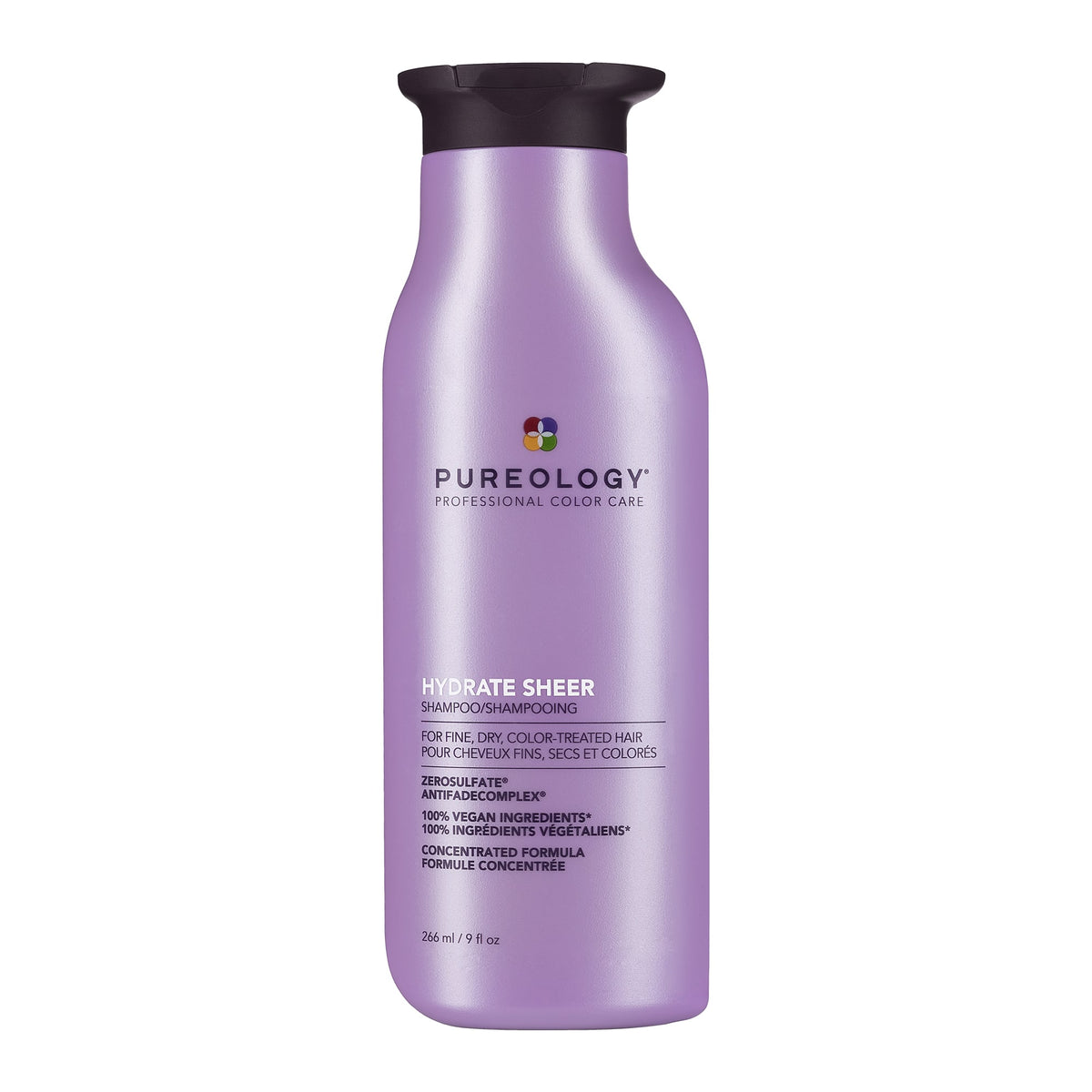 Pureology Hydrate Sheer Shampoo 266ml – front packshot on white