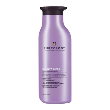 Pureology Hydrate Sheer Shampoo 266ml – front packshot on white
