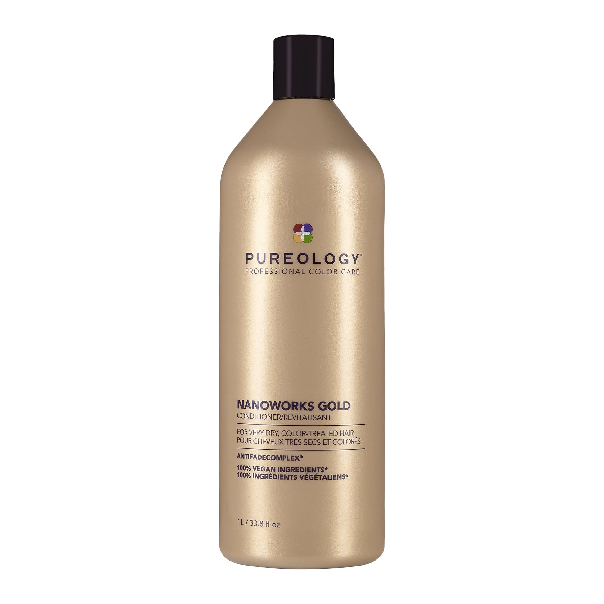 Pureology Nanoworks Gold Conditioner 1L – front packshot on white