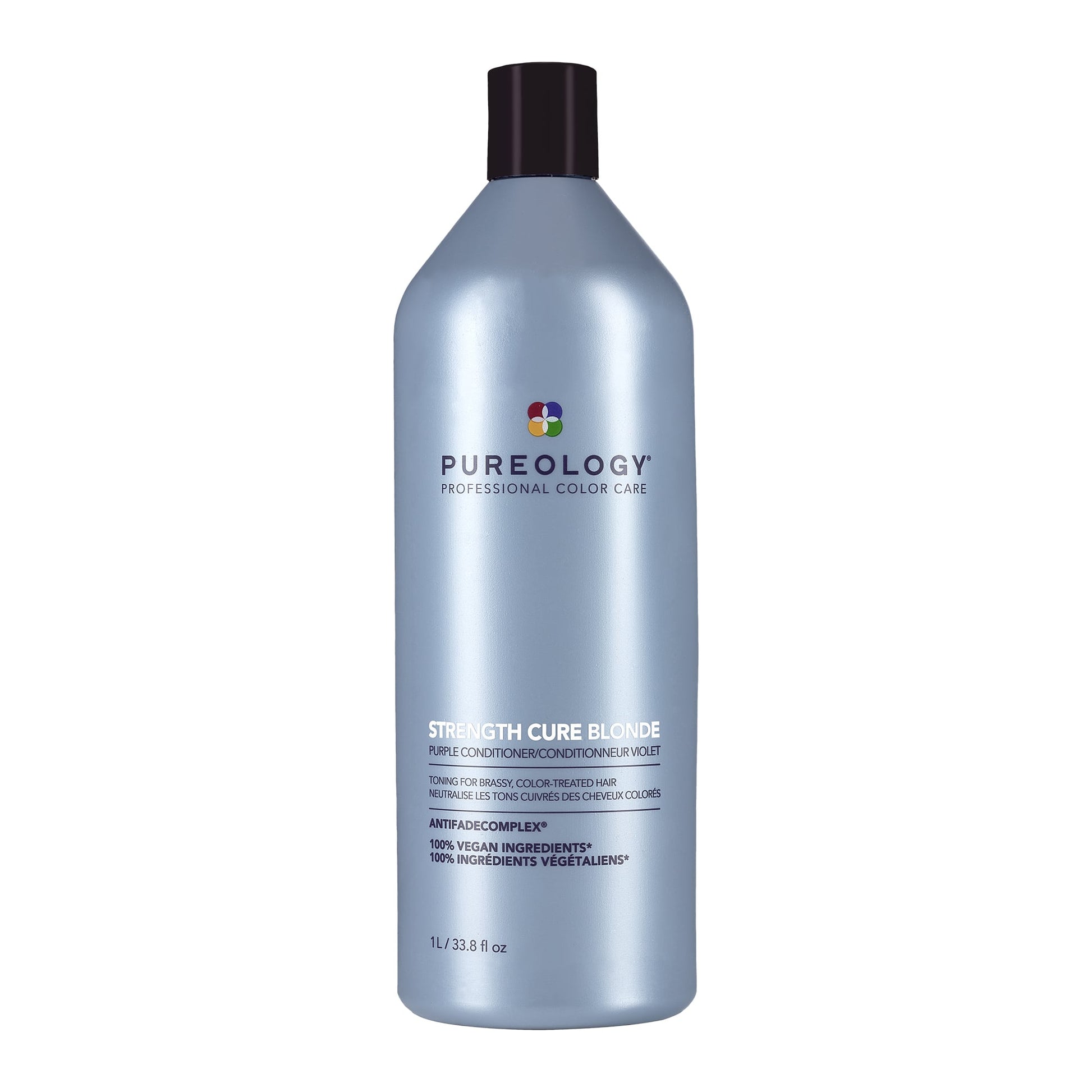 Pureology Strength Cure Blonde Purple Conditioner 1L – front packshot on white