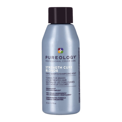 Pureology Strength Cure Blonde Purple Shampoo 50ml – front packshot on white