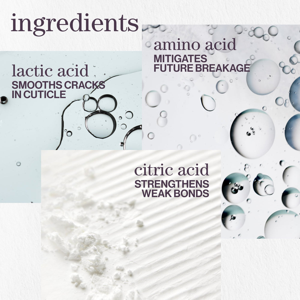 Pureology Strength Cure Conditioner – key ingredients