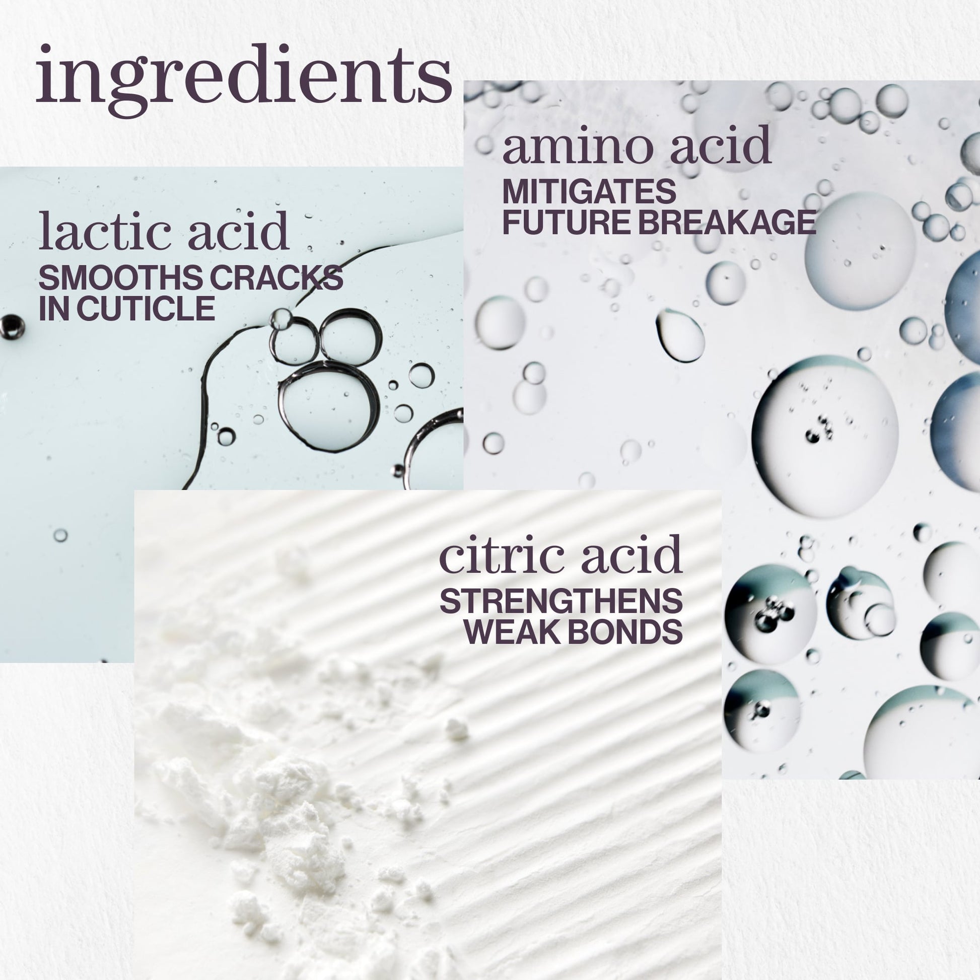 Pureology Strength Cure Conditioner – key ingredients