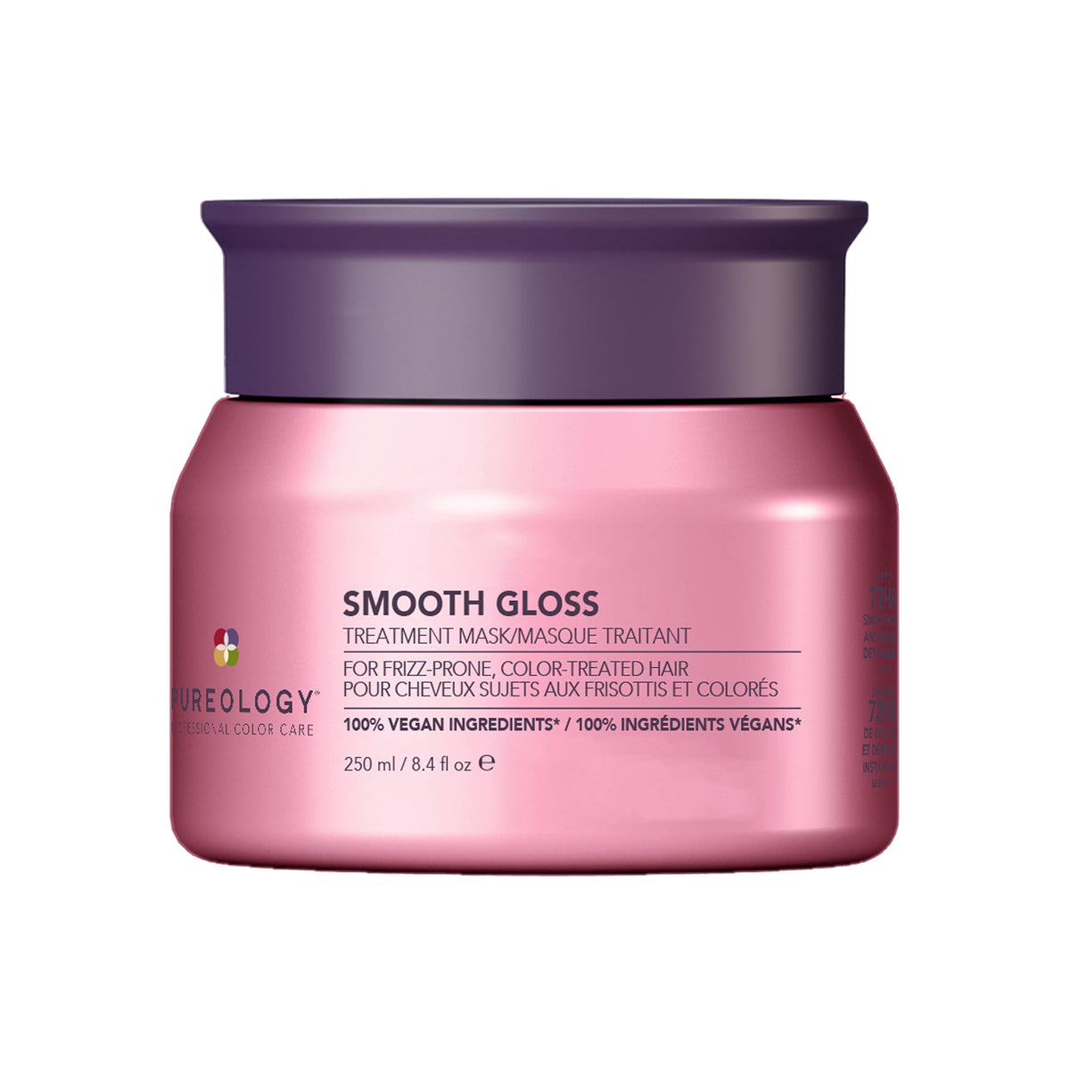 Pureology Smooth Gloss Treatment Mask 250ml – front packshot on white
