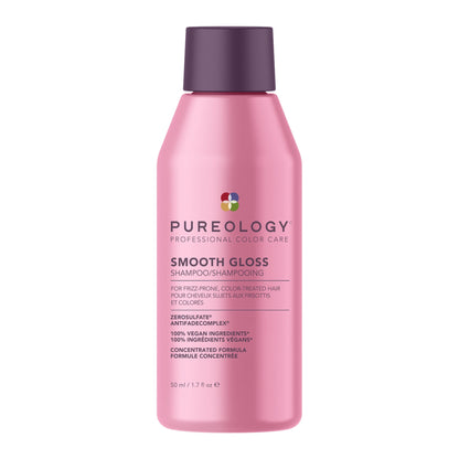 Pureology Smooth Gloss Anti-Frizz Shampoo 50ml – front packshot on white