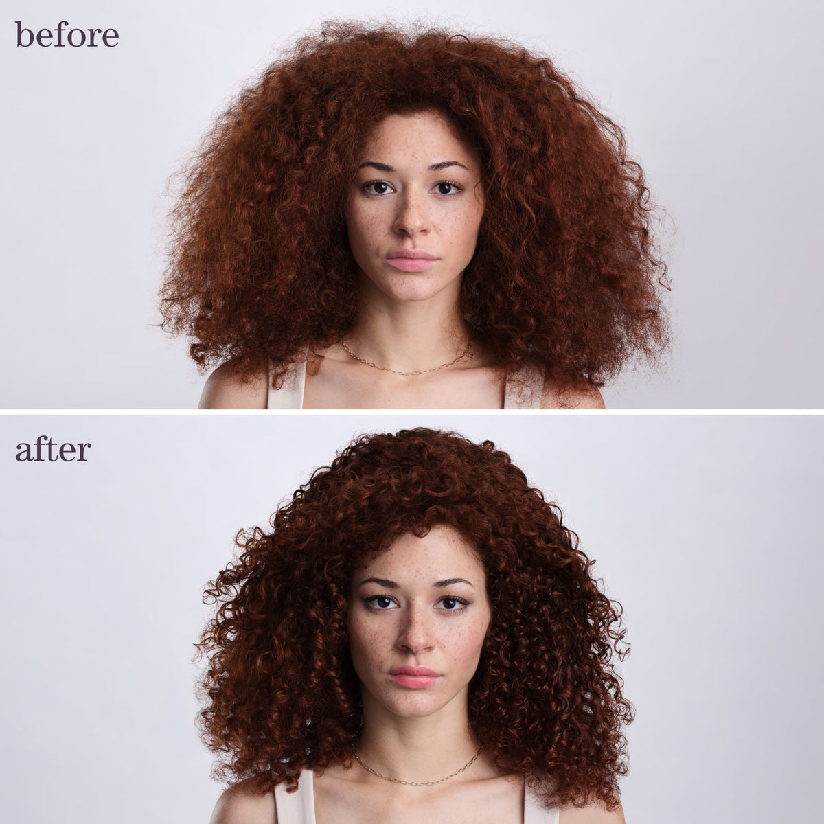 Pureology Smooth Gloss Silkmorphose Smoothing Spray – before and after results
