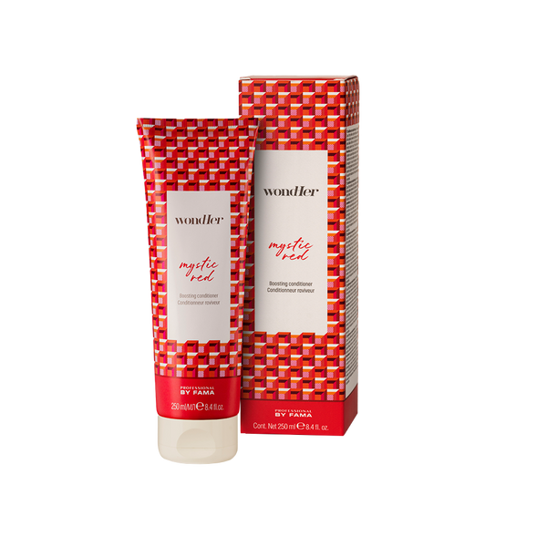 Professional By Fama Wondher Mystic Red Boosting Conditioner – Colour-Depositing Care for Red Hair 250 ml